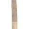 Ekena Millwork 6"W x 28"D x 34"H Westlake Rough Sawn Knee Brace, Douglas Fir BRC06X28X34WTL00RDF - alternate 3